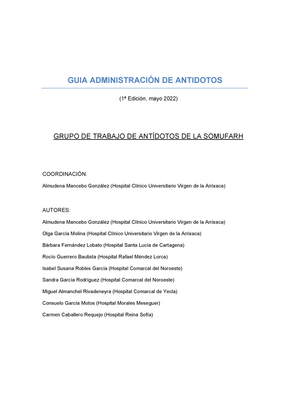 guia antidotos